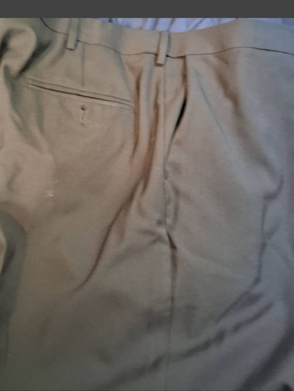 Men's Haggar Black Dress Pants Size 44/30